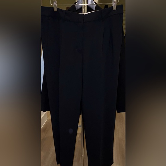 Aritzia Wilfred Effortless Pant Sz 12 Black - Picture 3 of 15